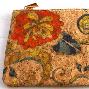 Cork Vegan Leather Coin Purse Wallet Pouch Hippie Hippy Boho Bohemian